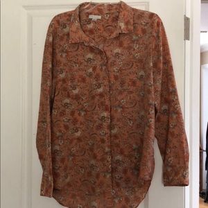 Garnet Hill Silk Blouse